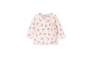 Tut Wrap LS Modal Smooth Print Bows