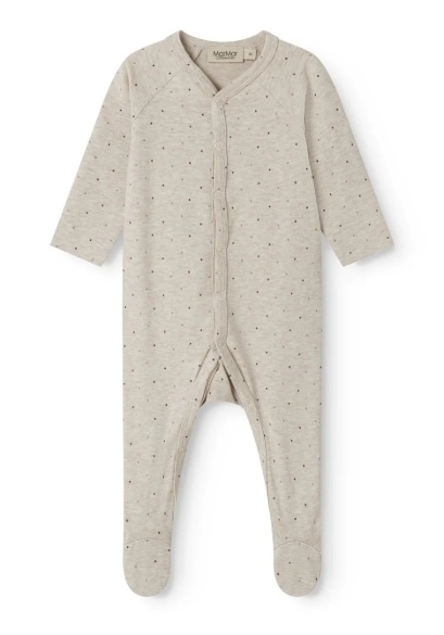 Rena Modal Smooth Print Beige Mel Dot
