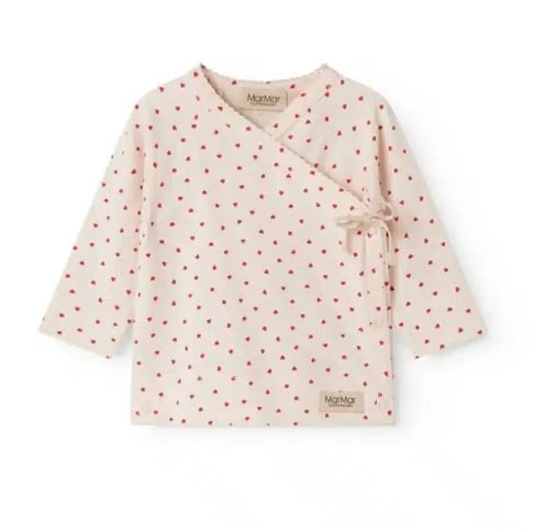 Tut Wrap LS Modal Smooth Print Happy Hearts