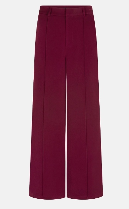Pants Geneve Burgundy M
