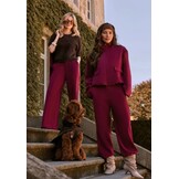 Pants Geneve Burgundy M
