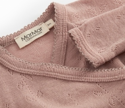 Rula Wool Pointelle Burnt Rose