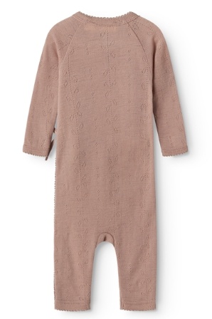 Rula Wool Pointelle Burnt Rose