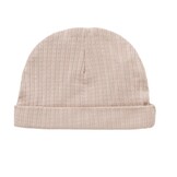 Aiko Modal Pointelle Rib Soft Beige