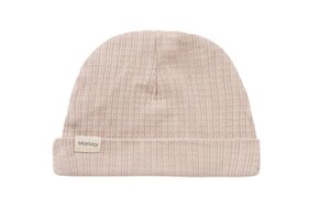 Aiko Modal Pointelle Rib Soft Beige