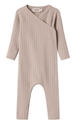 Rulo Modal Pointelle Rib Soft Beige