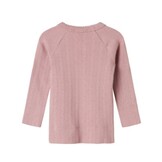 Tut Wrap LS Modal Pointelle Soft Berry
