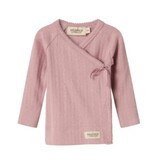 Tut Wrap LS Modal Pointelle Soft Berry
