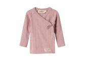 Tut Wrap LS Modal Pointelle Soft Berry