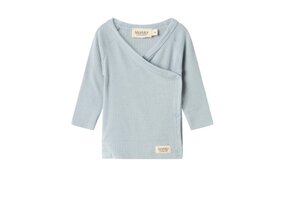 Tuti Wrap LS Micro Modal Blue Stone