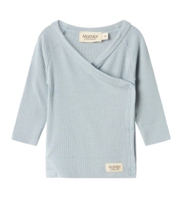 Tuti Wrap LS Micro Modal Blue Stone