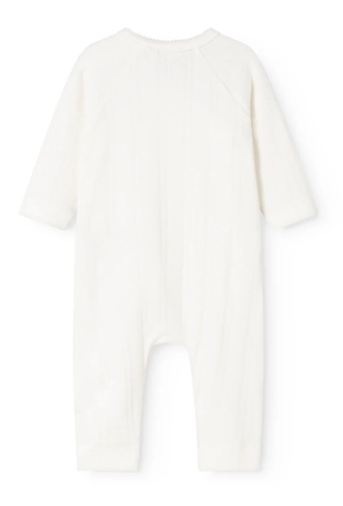 Rula Modal Pointelle Gentle White