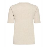 Ihluls o neck ss oatmeal melange