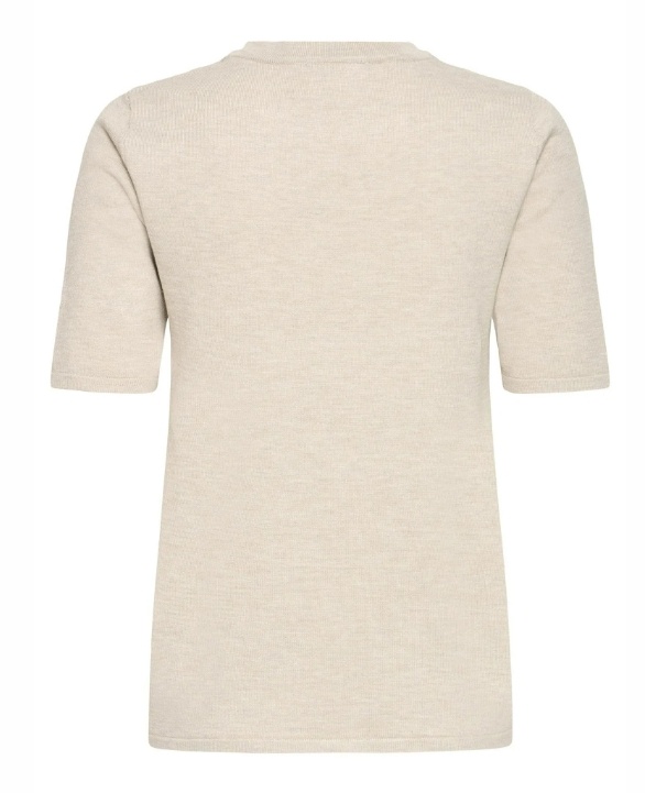 Ihluls o neck ss oatmeal melange