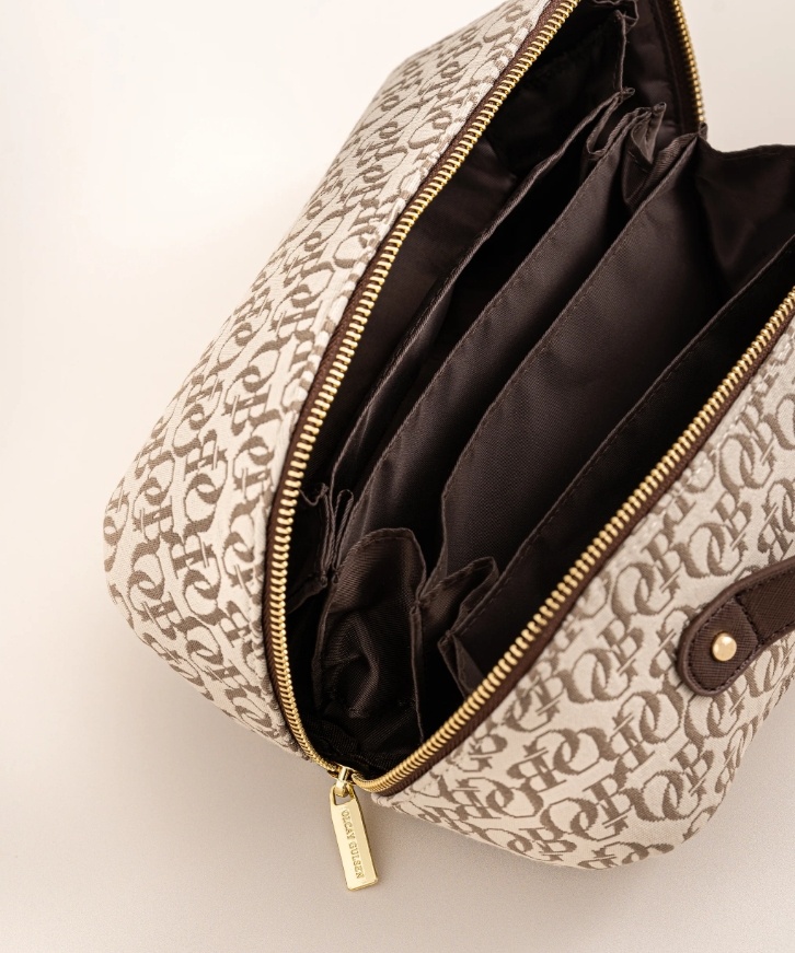 Small Jacquard Make-up Bag
