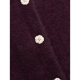 Knitted Cardigan Maaike Plum