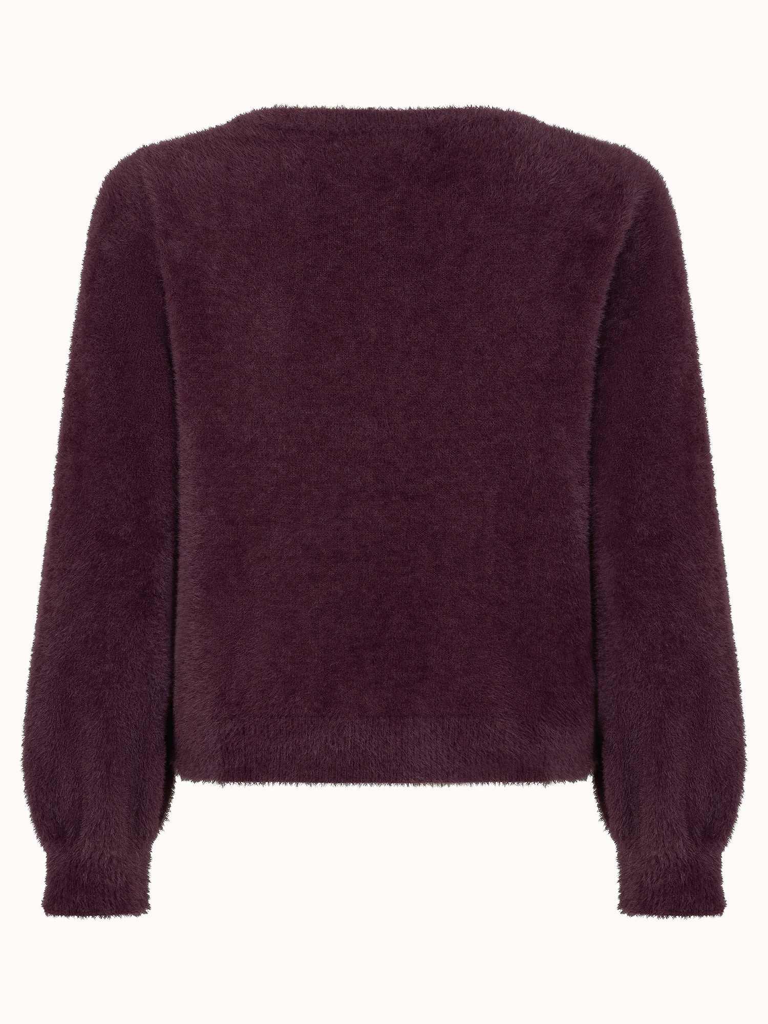 Knitted Cardigan Maaike Plum