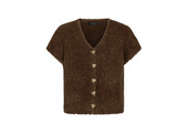 Knitted Cardigan Rochelle Coffee brown