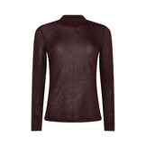 Knitted top Lotte Plum