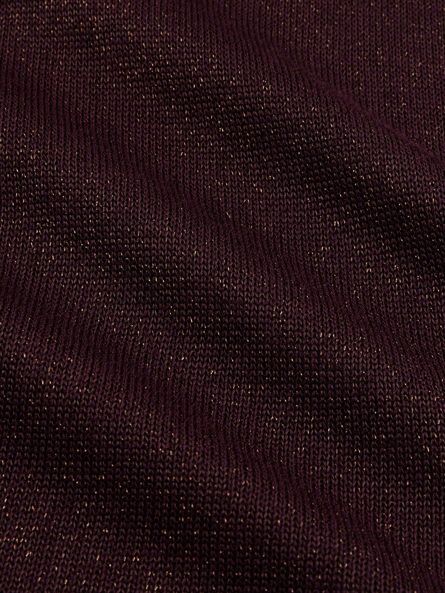 Knitted top Lotte Plum