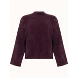 Knitted Sweater Patty Plum