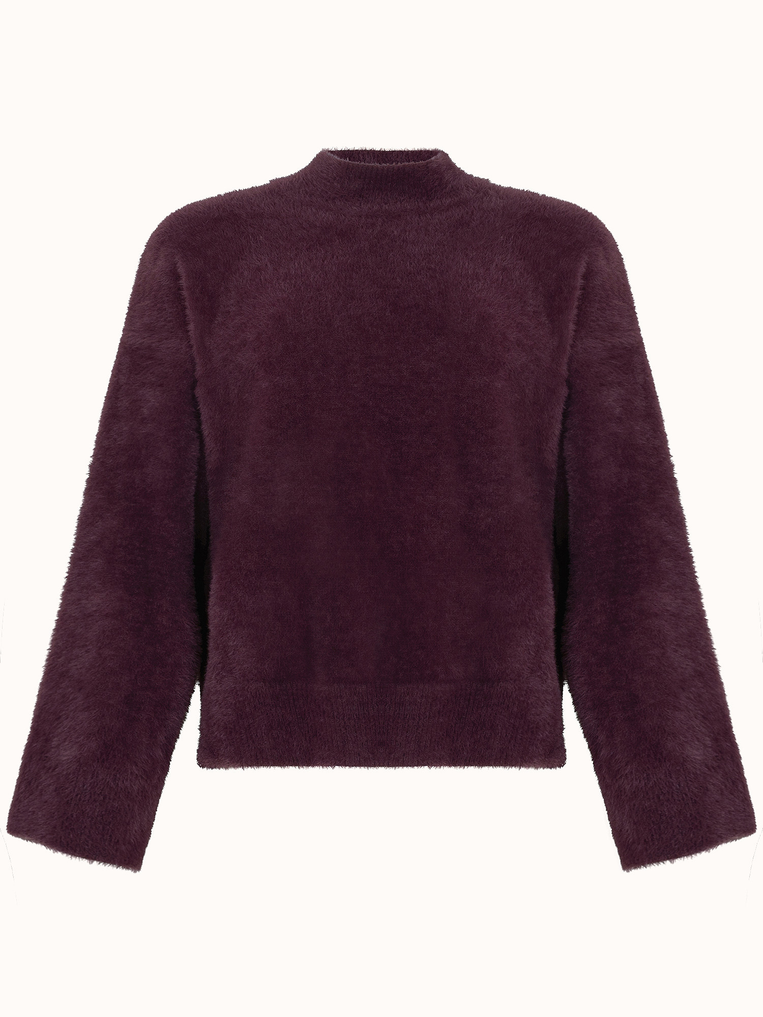 Knitted Sweater Patty Plum