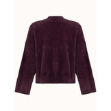 Knitted Sweater Patty Plum
