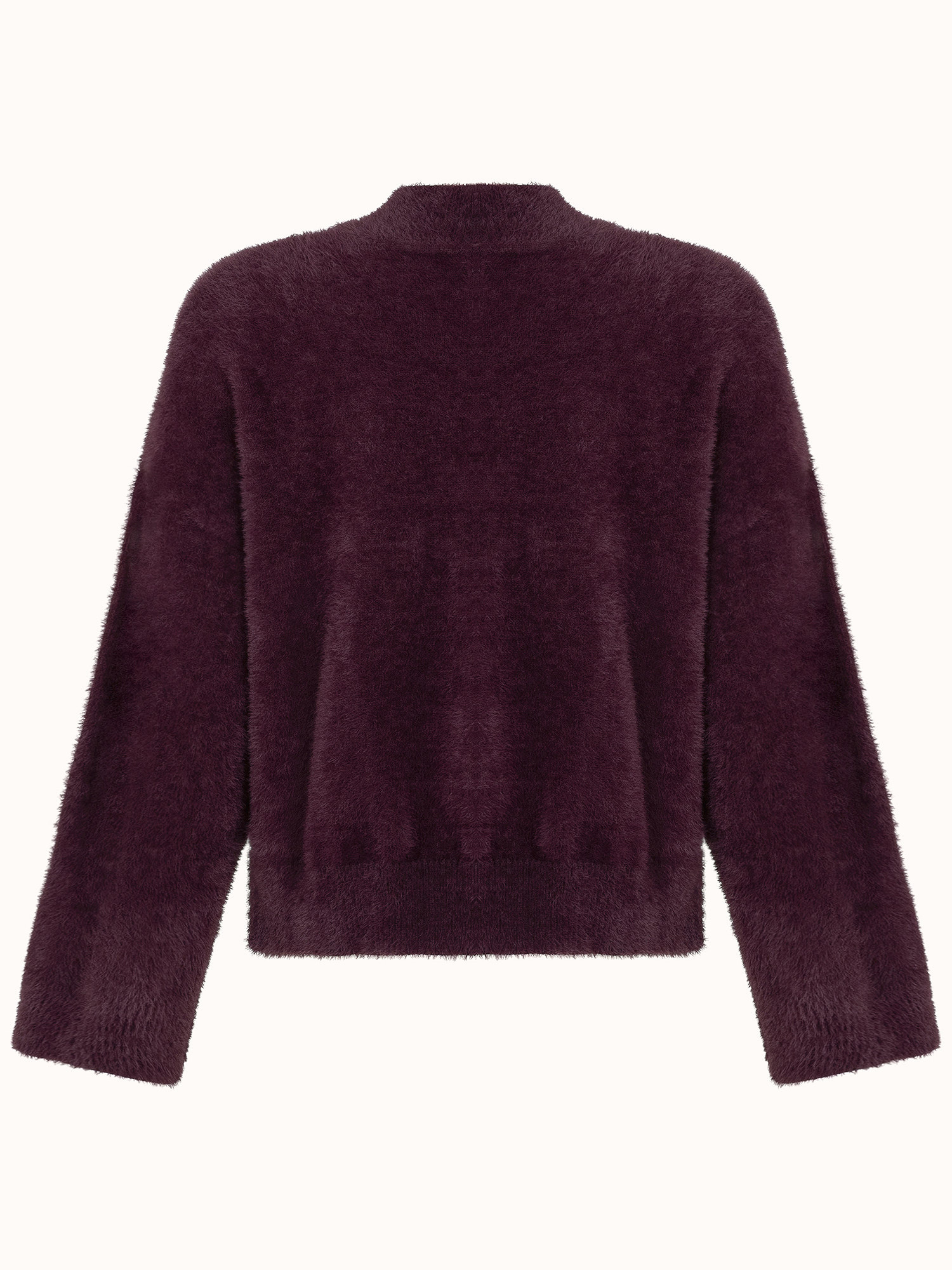 Knitted Sweater Patty Plum