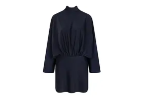 Shine Dress Blue