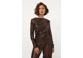 Party Top Brown