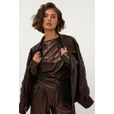 Party Top Brown