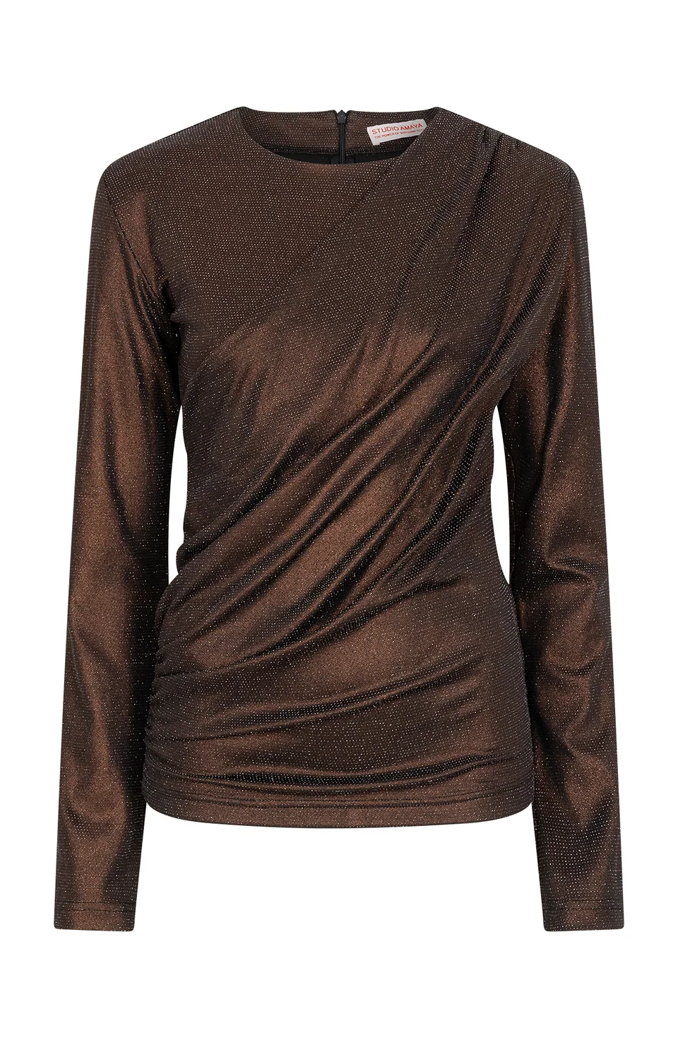 Party Top Brown