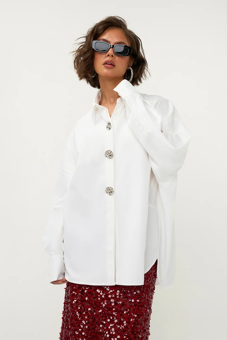 Vesper Blouse White