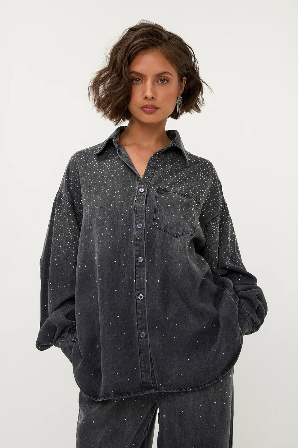 Vea Blouse Grey