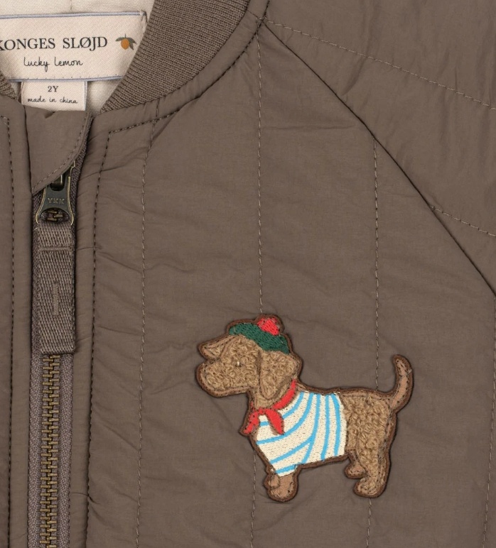 JUNO BOMBER JACKET WALNUT AW26