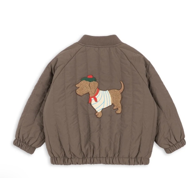 JUNO BOMBER JACKET WALNUT AW26