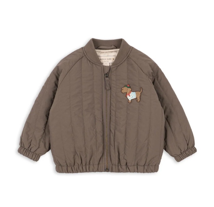 JUNO BOMBER JACKET WALNUT AW26