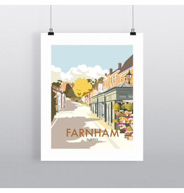 Farnham Castle Street PRINT 11x14"