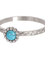 iXXXi Jewelry iXXXi vulring inspired turquoise - staal