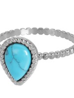 iXXXi Jewelry iXXXi vulring Magic turquoise - staal