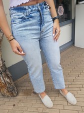 Boyfriend Jeans - queen hearts - L 