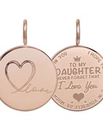 iXXXi Jewelry iXXXi Pendant Daughter love klein rosé