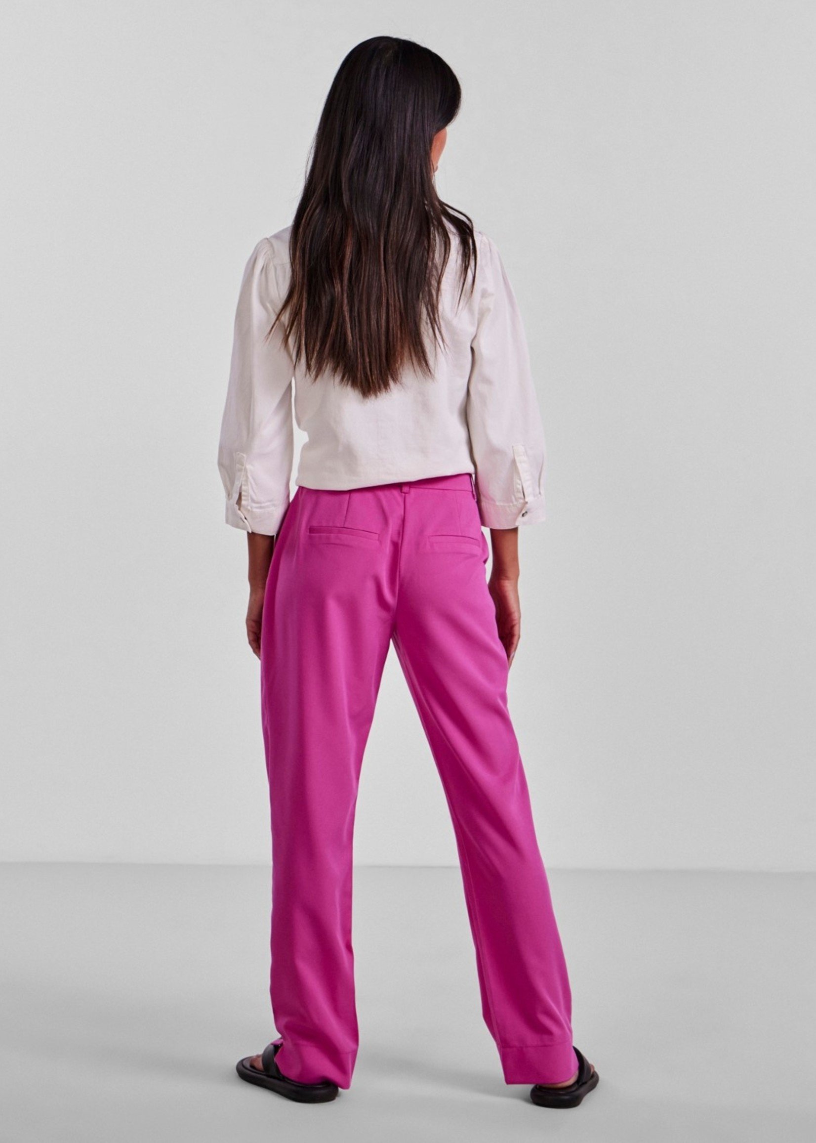 Pieces Pieces - Amalie pantalon - Rose violet