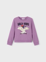 Name it - Wild sweater - Smoky grape