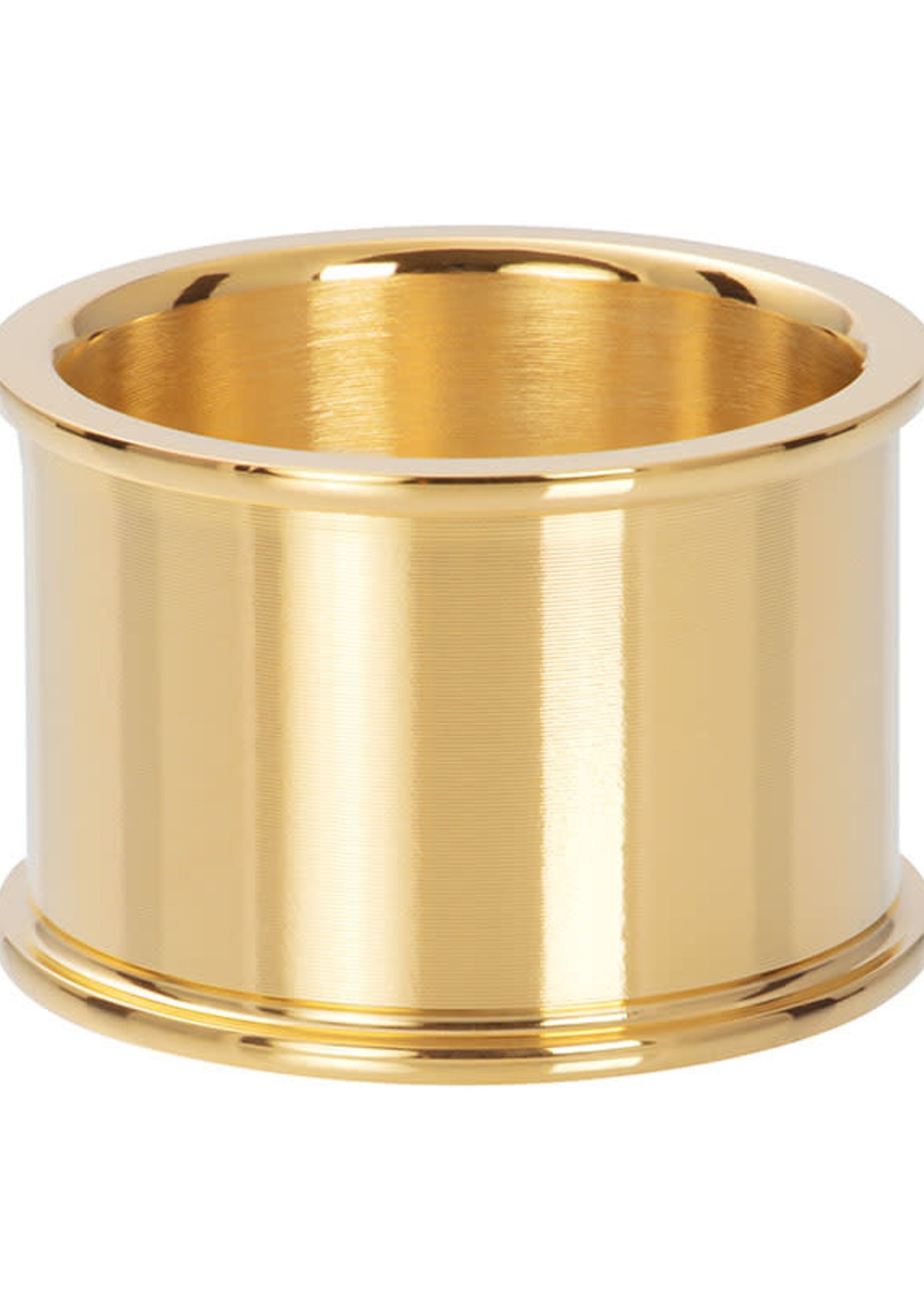 Basishuls goud 14mm