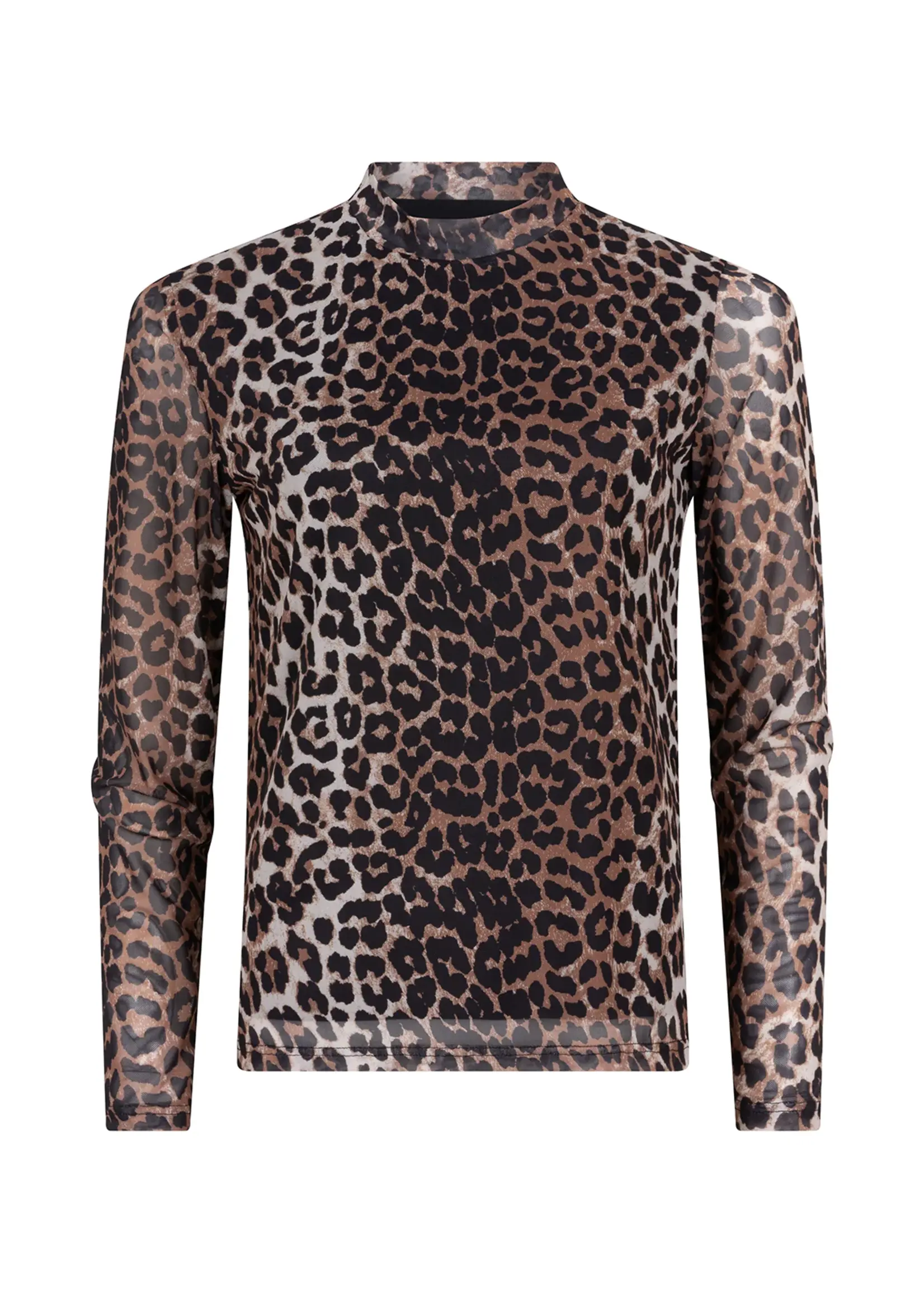 Ambika Ambika - Panter mesh top