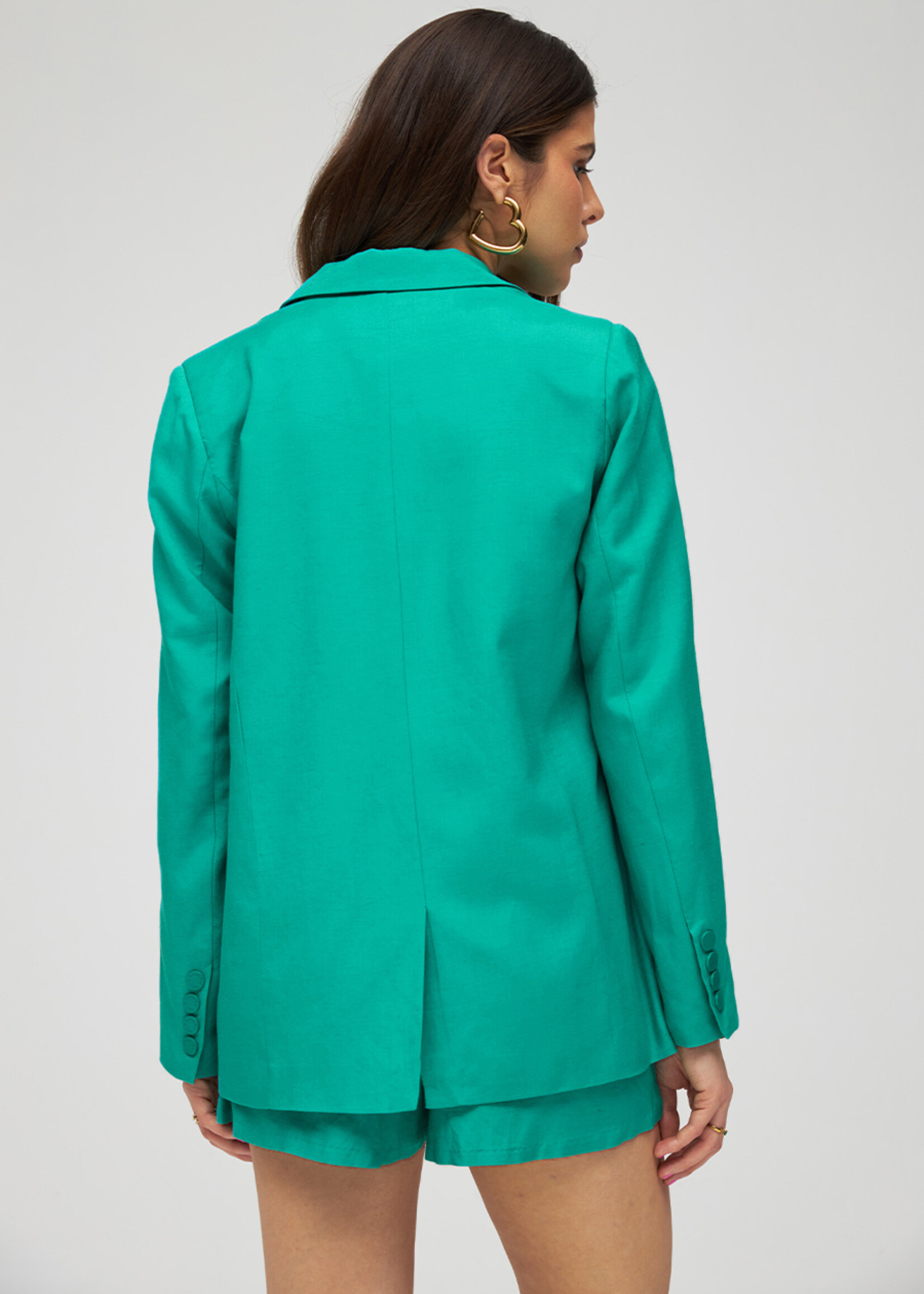 Harper & Yve Harper & Yve Yagger Blazer - aqua blue