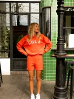 The Lola Club - Sweater - Oranje