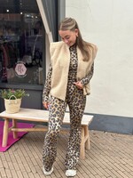 Colourful Rebel Colourful Rebel Leopard flare pants