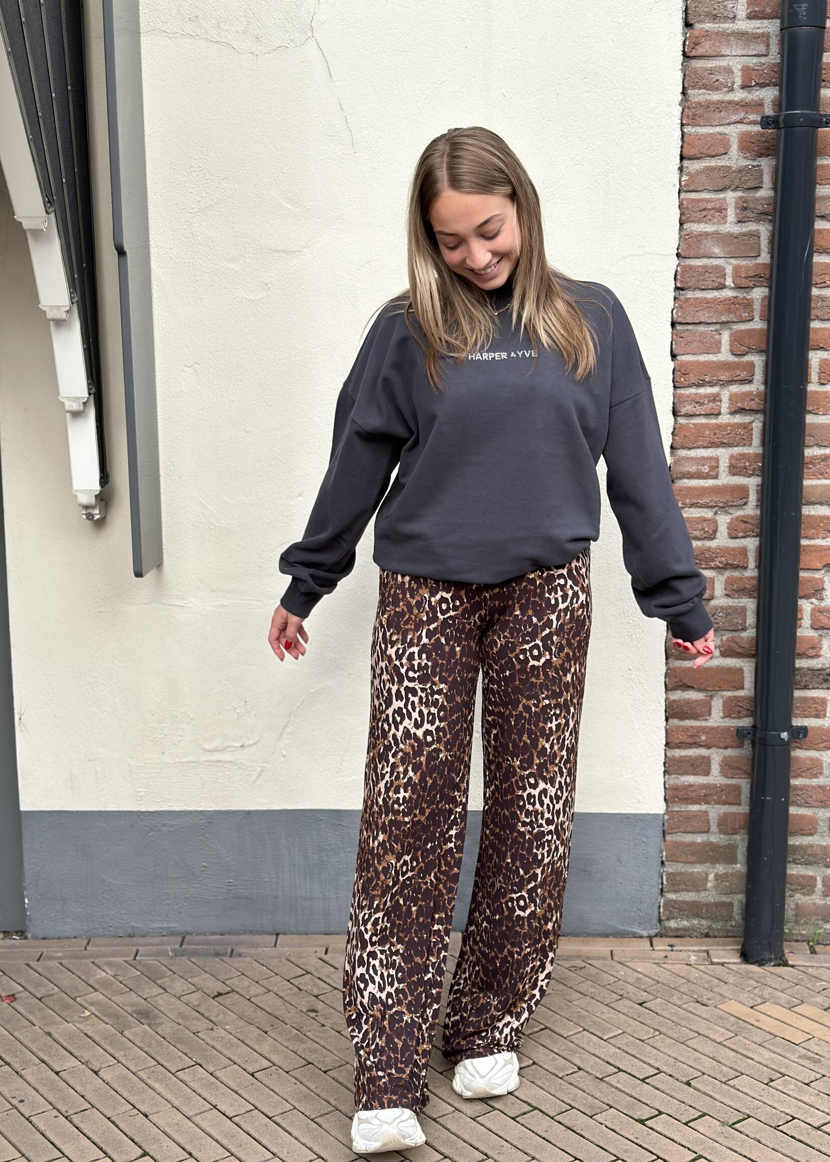Harper & Yve Harper & Yve - Lexie leopard Pants -